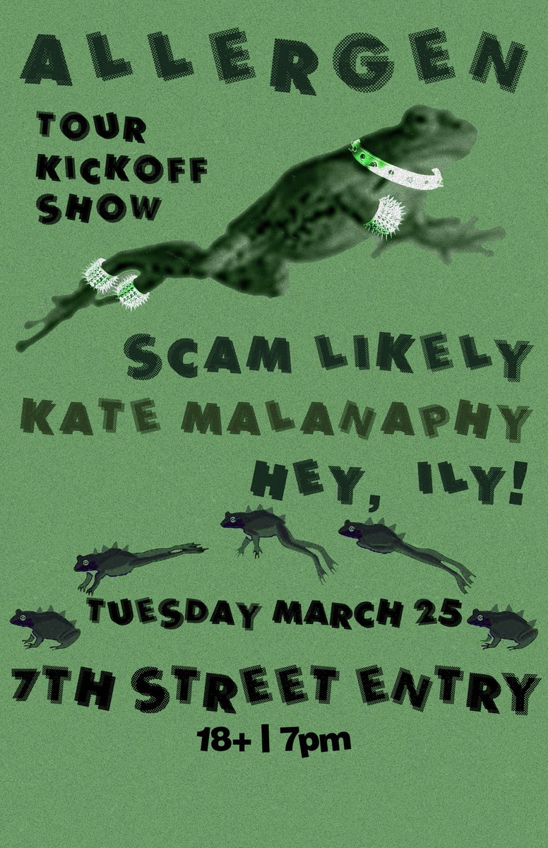 we are headlining the entry in one week! very nervous! will have a good friend playing guitar with us! come see rare 4pc allergen (again)! here’s the link first-avenue.com/event/2025-03-…