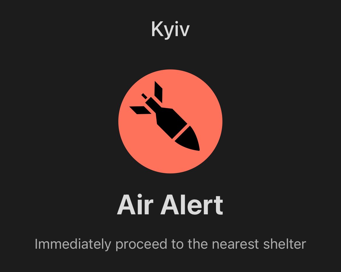 Air raid alert in Kyiv just moments after Putin, in call with Trump, agrees a pause on energy strikes — rather than a full ceasefire.
