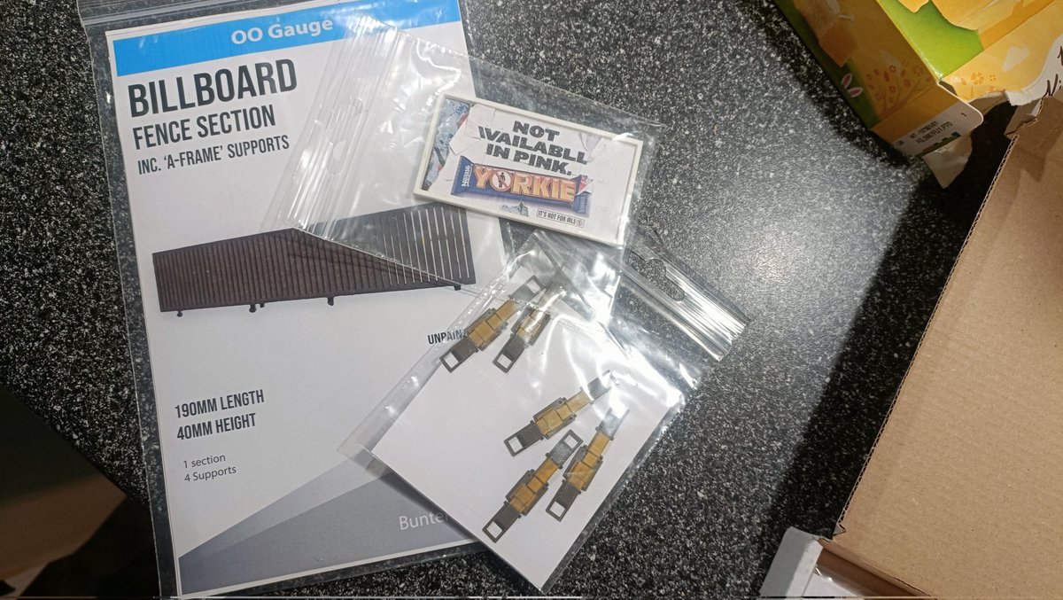 Some goodies have turned up from <a href="/buntersyard/">Bunters Yard</a> today ready for Bellswood End #tmrguk