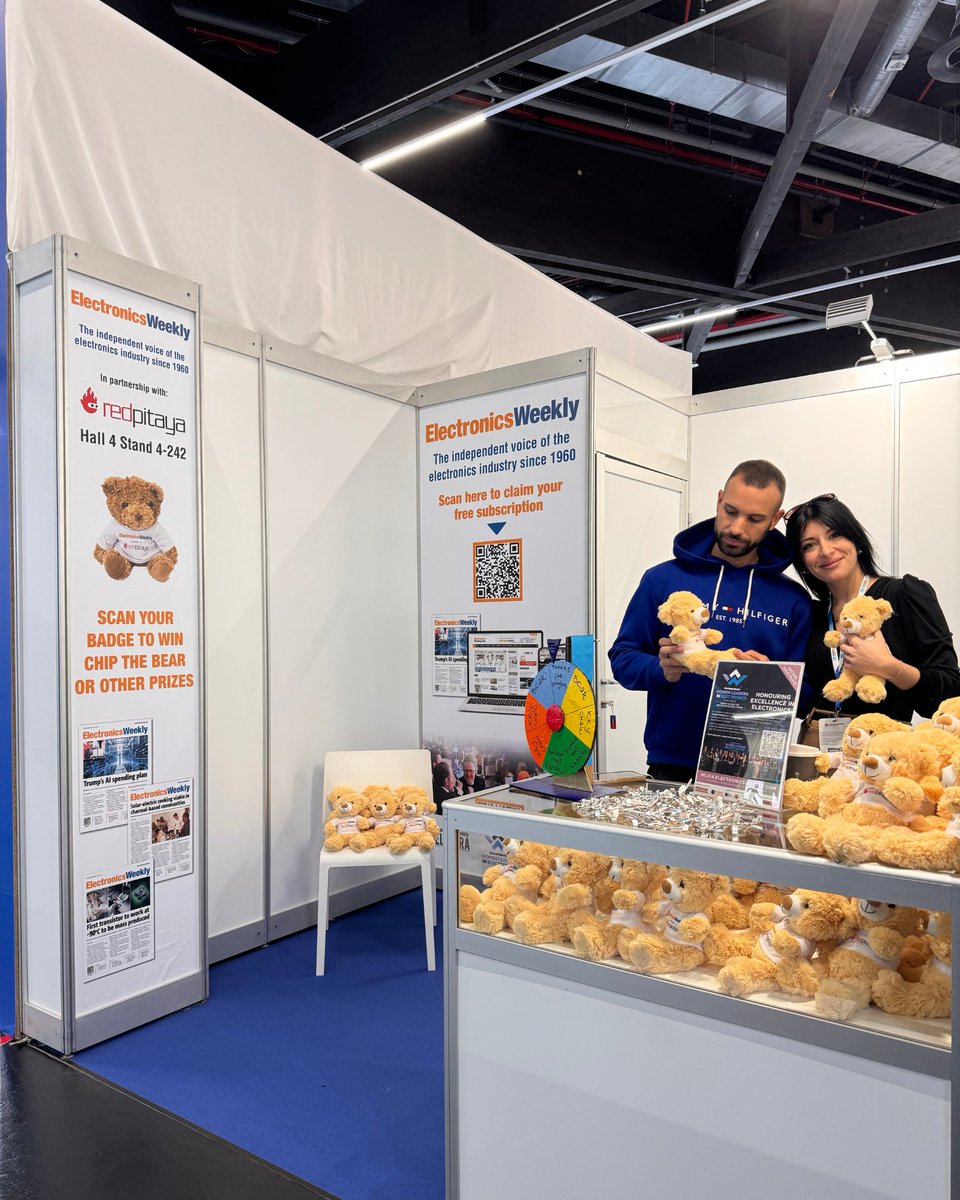 ElectronicsNews's tweet image. Our team at Electronics Weekly had a fantastic time attending Embedded World 2025 in Germany! 🎉

A huge thank you to everyone who made it unforgettable, especially our amazing partner @RedPitaya!
Until next time, Germany!

#EWmagazine #ElectronicsWeekly #EmbeddedWorld #