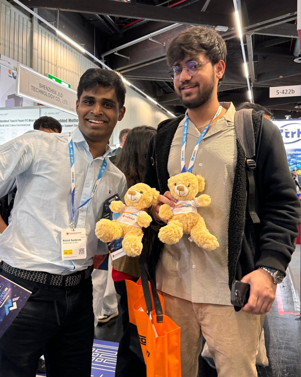 ElectronicsNews's tweet image. Our team at Electronics Weekly had a fantastic time attending Embedded World 2025 in Germany! 🎉

A huge thank you to everyone who made it unforgettable, especially our amazing partner @RedPitaya!
Until next time, Germany!

#EWmagazine #ElectronicsWeekly #EmbeddedWorld #