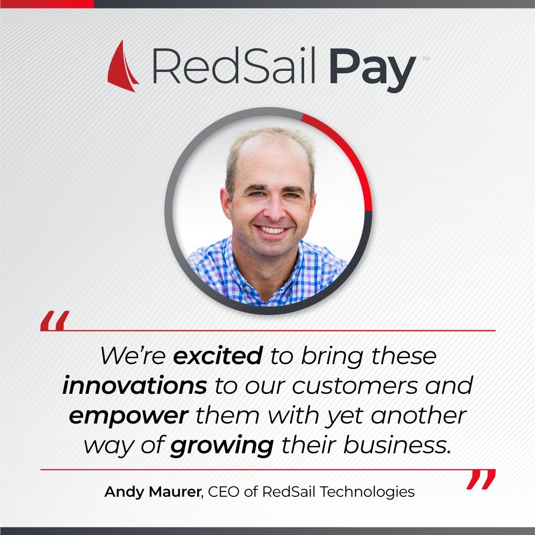 Big News! Today we launch RedSail Pay: our new, in-house and cost-effective merchant services solution. Enabled through the acquisition of Emporos, RedSail Pay offers customers the ability to consolidate vendors and handle credit card processing through RedSail.