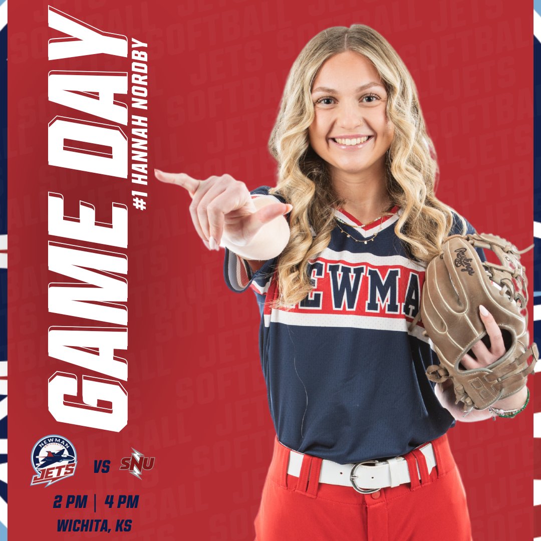 Newman Athletics (@newmanjets) on Twitter photo GAME DAY!
🆚SNU
📍Wichita, KS
⌚2 PM | 4 PM
📺bit.ly/3IXPTFh
📈bit.ly/3LzxOiK
#JetPower✈️ x <a href="/NewmanJetsSB/">Newman Softball</a> GAME DAY!
🆚SNU
📍Wichita, KS
⌚2 PM | 4 PM
📺bit.ly/3IXPTFh
📈bit.ly/3LzxOiK
#JetPower✈️ x <a href="/NewmanJetsSB/">Newman Softball</a>