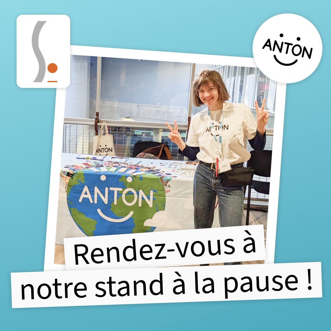 Le congrès de l'UNSA a commencé et ANTON est au rendez-vous ! Si vous y êtes aussi, passez au stand pour une démo, des infos et des gommettes 😊 #éducation  #antonapp #apprendreensamusant #applieducative  #ecole #ecoleprimaire  #instit #profdesecoles #classenumerique