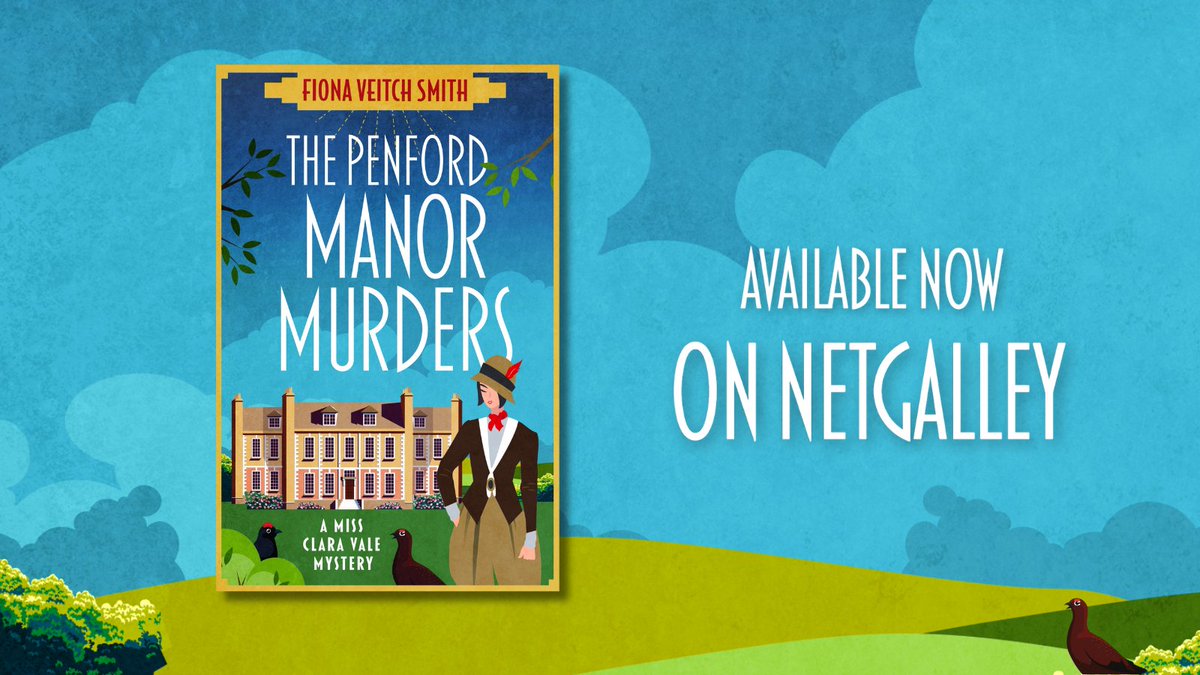 Miss Clara Vale returns in 'The Penford Manor Murders' by @fionaveitchsmit on 15th April! 🔎

Available to pre-order now in #eBook, #audiobook and #paperback