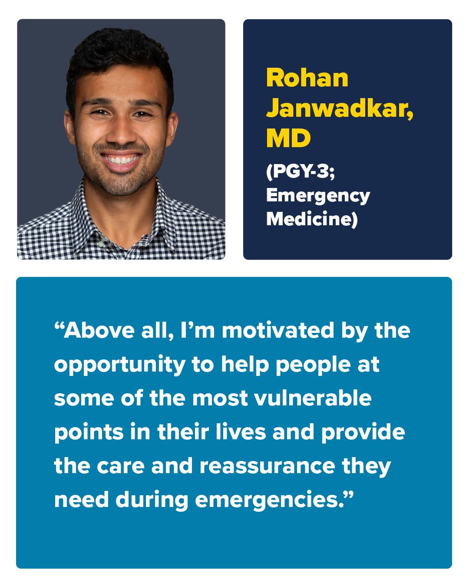 👋 Meet Dr. Rohan Janwadkar!

He enjoys the dynamic and fast-paced environment of emergency medicine and attributes his success to the unwavering support of his mentors, teammates, friends, and family. 

Read his full story --&gt; medstargme.news/rohan
