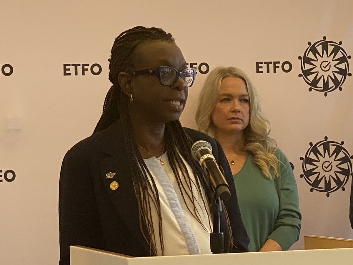 Elementary Educators (@etfoeducators) on Twitter photo <a href="/ETFOpresident/">Karen Brown</a> says “The right to education that enables every child to reach their full potential is not just a promise- it’s the law. But this government has failed to uphold that law.”
Read new report bit.ly/ETFO_SpecEd_Re… #onpoli <a href="/ETFOpresident/">Karen Brown</a> says “The right to education that enables every child to reach their full potential is not just a promise- it’s the law. But this government has failed to uphold that law.”
Read new report bit.ly/ETFO_SpecEd_Re… #onpoli