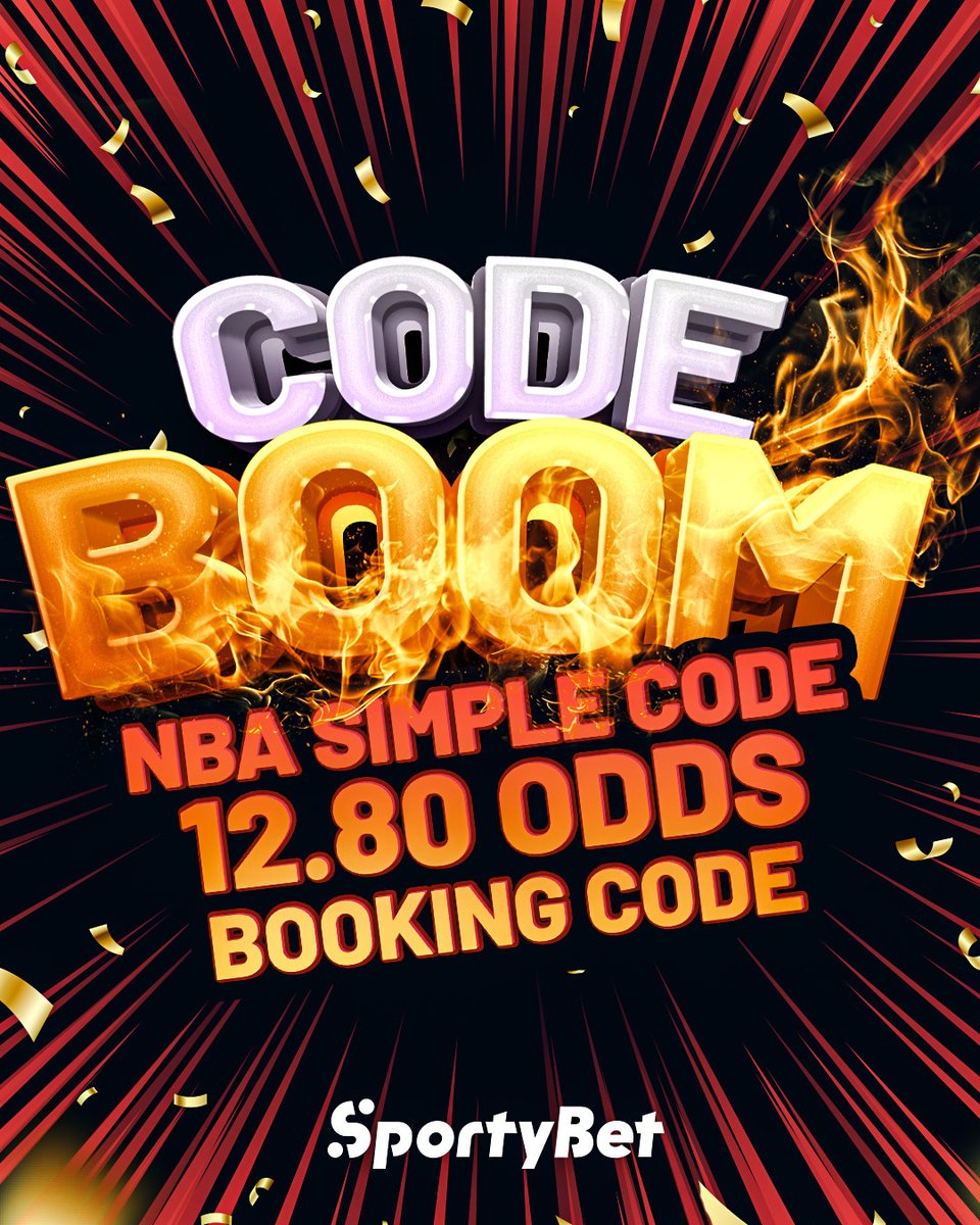 SportyBet's tweet photo. π₯ BOOOM! Yesterdayβs NBA Simple Code Landed! ππ₯
Our Telegram fam cashed out big! π°π―
Donβt miss outβjoin the winning circle now! β³π
π² https://t.co/XMwOIchCq4
#NBAWinners #WinningTeam https://t.co/QFPKGUZAaQ