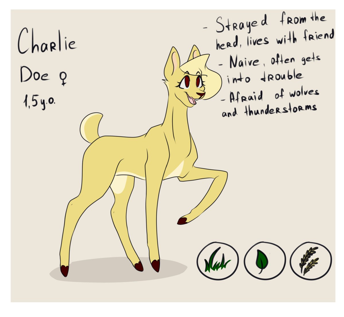 RemValter's tweet photo. I've already drawn pony versions, but what about deer ones?🤔

#HazbinHotel #CharlieMorningstar #Vaggie #deerAU https://t.co/k3P8AYj5A0