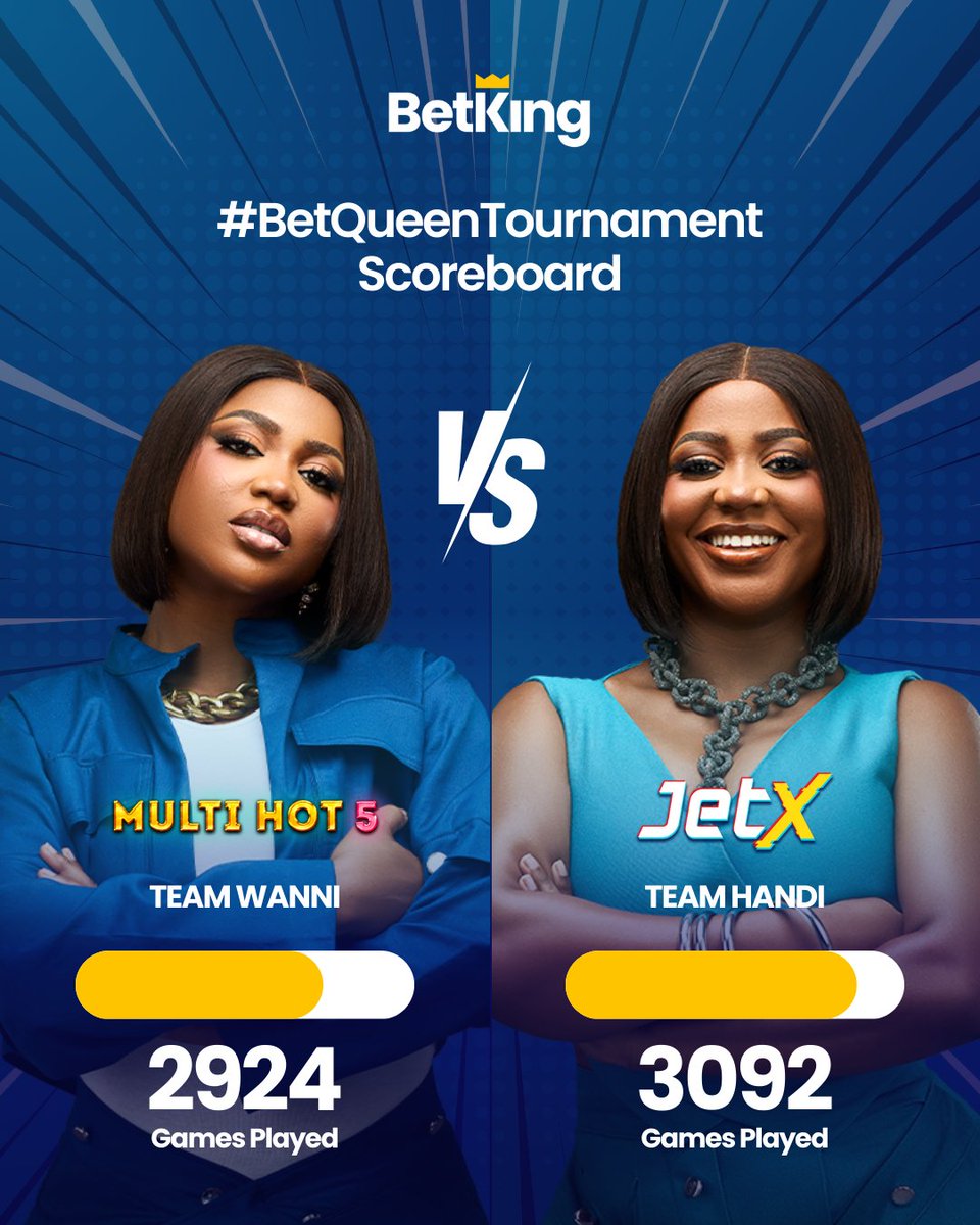 adie_angel38884's tweet photo. #TeamHandi is on fire!
With 168 less games played, #TeamWanni is currently trailing
But will there be a comeback? Ghen ghen!
💥 Team Energy Squad—keep playing Multi Hot 5
💥 Team WanniXHandi—don’t let them overtake you! Keep playing Jetx
Play with a minimum of N150 https://t.co/8GA4eWWxVI