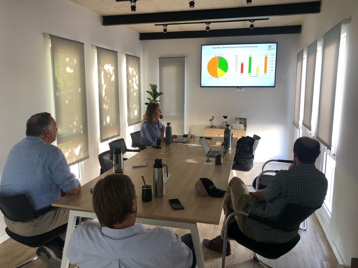 Jornada de intercambio 🌾📈

Estuvimos de jornada de intercambio, devolución y planificación de invierno para encarar con todo la nueva zafra con la empresa GyE.

📍 Tarariras
@gyesemillas

#agricultura #agriculturadeprecision