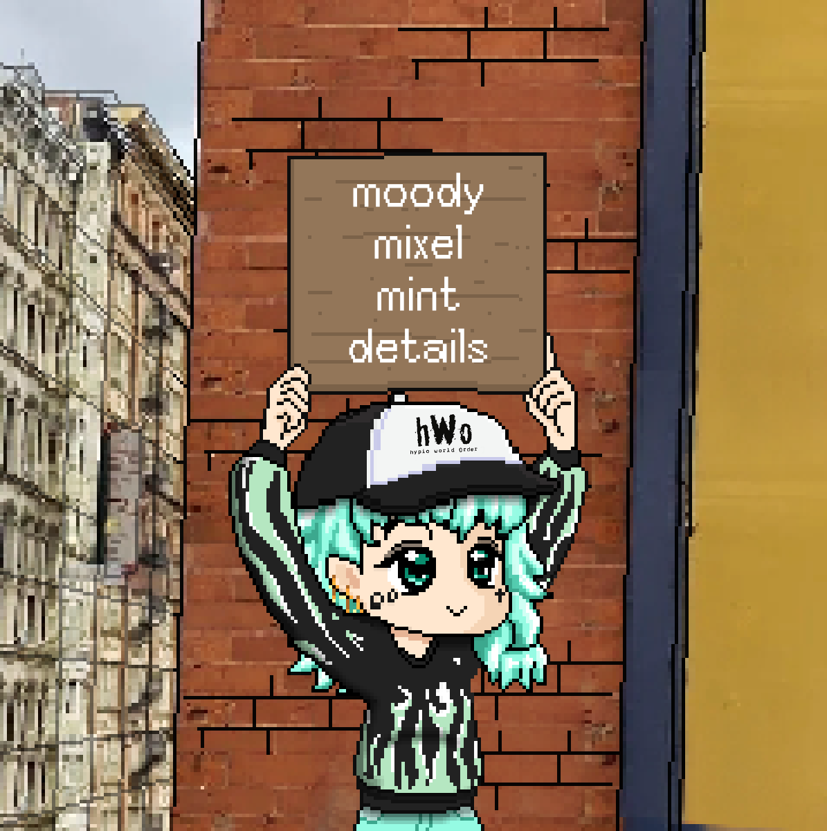moodymixel_hl's tweet photo. we're finally announcing our nft collection mint details.

total supply: 4500 (mintable supply 4260)

phase 
og: 1 $hype 1/wallet - gtd
wl: 1 $hype 2/wallet - fcfs
public 1.25 $hype 3/wallet - fcfs

date: 21st march
launchpad: @drip__trade 

have you secured your spot?

|￣￣￣￣￣￣￣￣￣￣￣|
                𝓶𝓲𝔁𝓮𝓵𝓲𝓸
|＿＿＿＿＿＿＿＿＿＿＿|
                  \ (•◡•) /
                    \       /