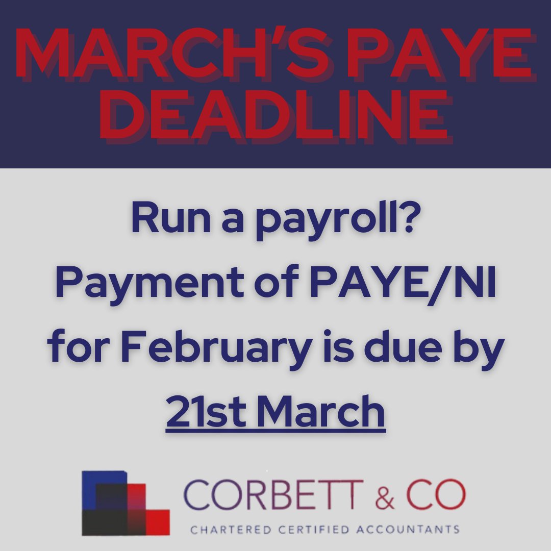 Corbett & Co Accountants tweet media