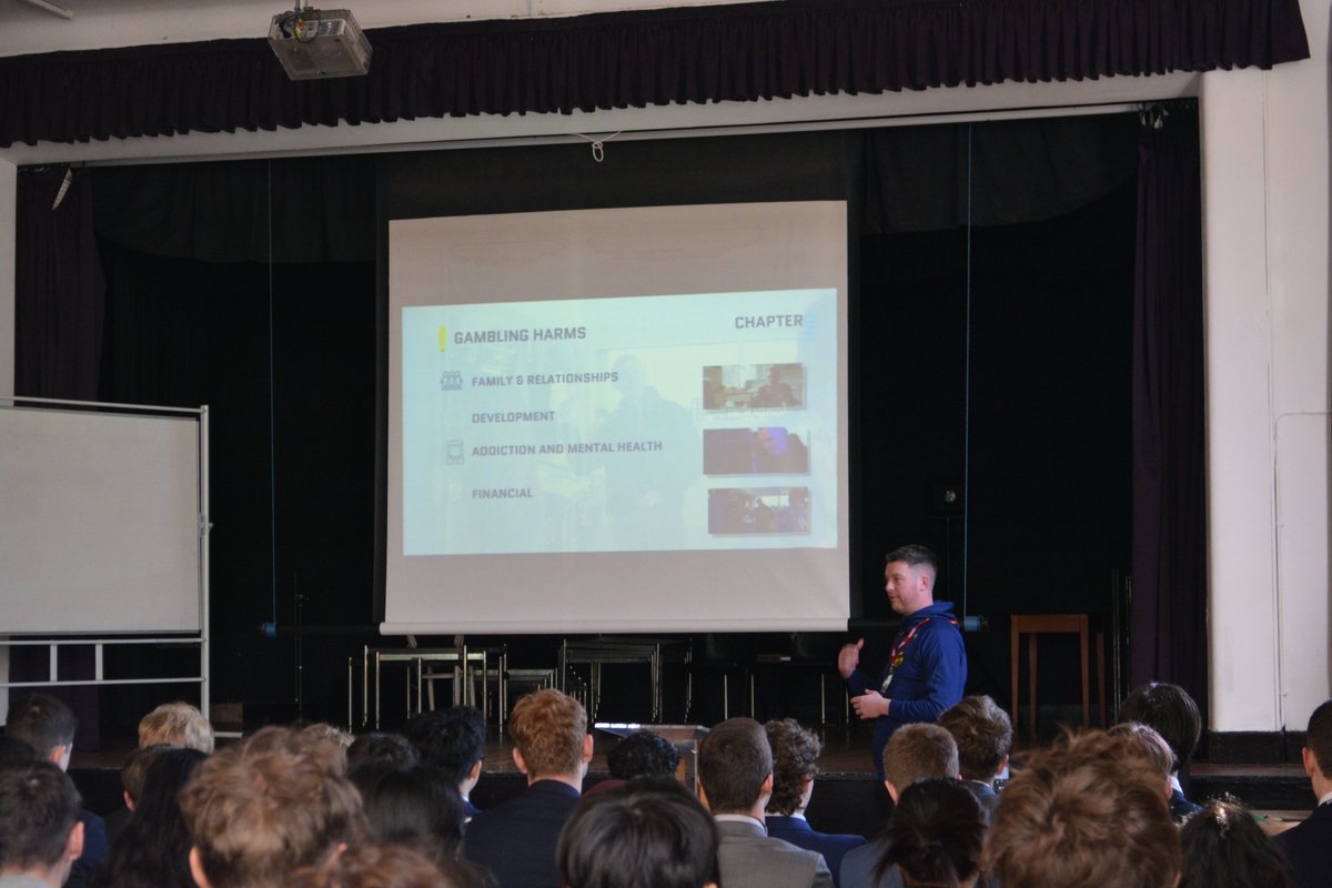 Today, Year 12 participated in a powerful 'Gambling with Lives' workshop.  Such an important conversation about the impacts of gambling and how to make informed choices.