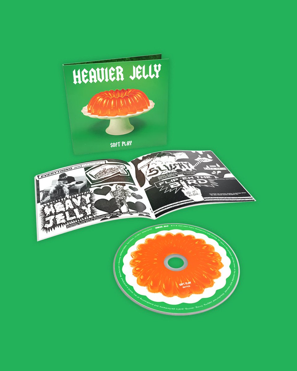 HEAVIER JELLY, a glimpse into more music from the world of HEAVY JELLY that didn’t quite fit the mould. Out April 18th. Pre-order now. SoftPlay.lnk.to/HeavierJellyTW

Our first single Slushy features the wonderful <a href="/katenash/">Kate Nash</a> and is out now xx