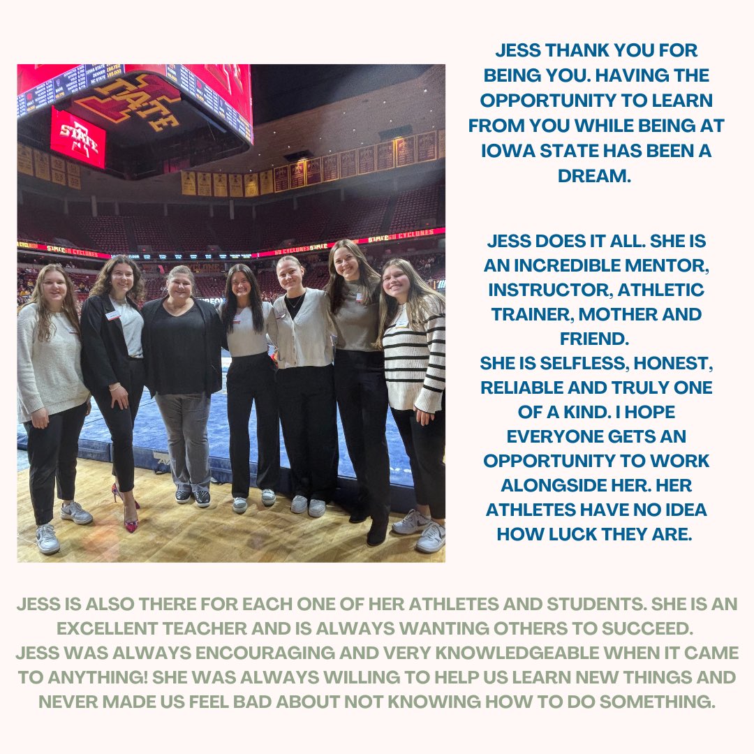 ISU AT Students tweet media