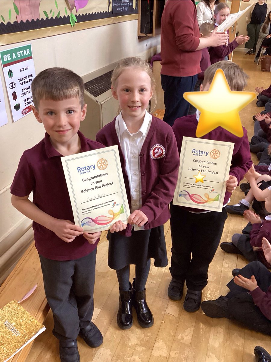 A huge congratulations to our Science Fair winners and runners up! The winners will be taking their projects to show at Ashby School in June! Thank you to Rotary Club of Ashby de la Zouch Castle for judging. <a href="/Rise_MAT/">Rise Multi Academy Trust</a> #flourishandsucceed