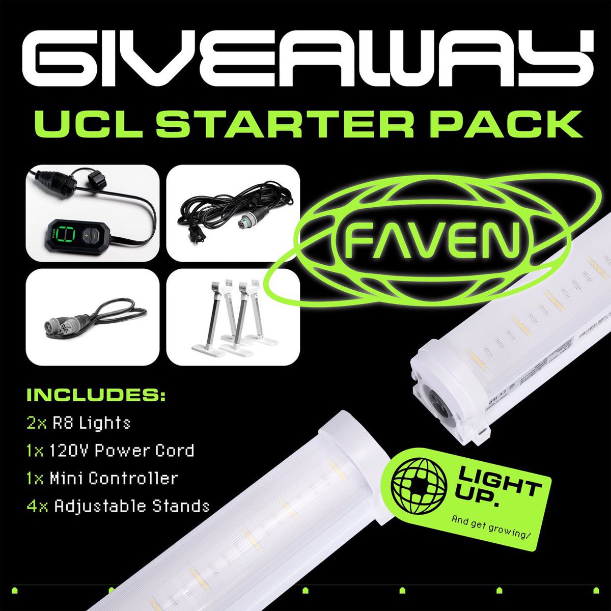 reallyapriest's tweet photo. 🚨 GIVEAWAY ALERT 🚨
Enter To Win Under Canopy Light Starter Kit from @favenlighting 

Must be following @favenlighting @reallyapriest 
Retweet or Repost
Comment number between 1-1000 
Must be within the continental US
One Winner will be chosen by a number randomizer on 3/31/25 https://t.co/x7X3lHmkoe