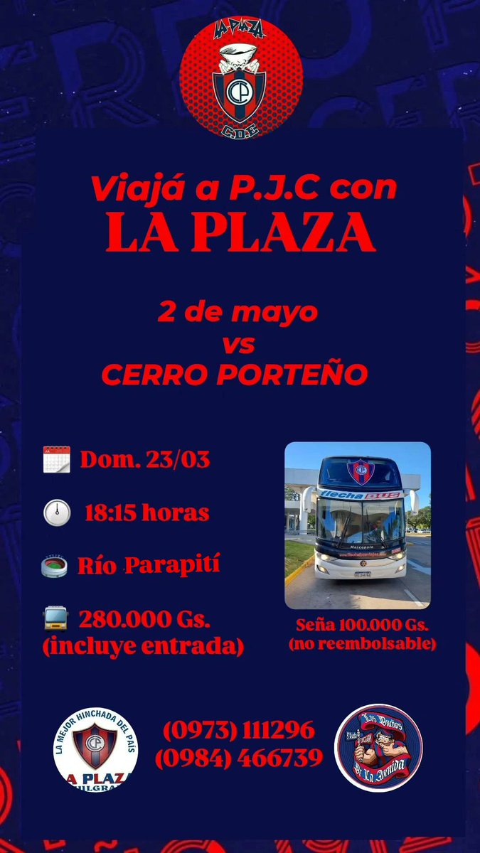 🎶 A TODAS PARTES VOY CON VOS 🥁🎺🔵🔴