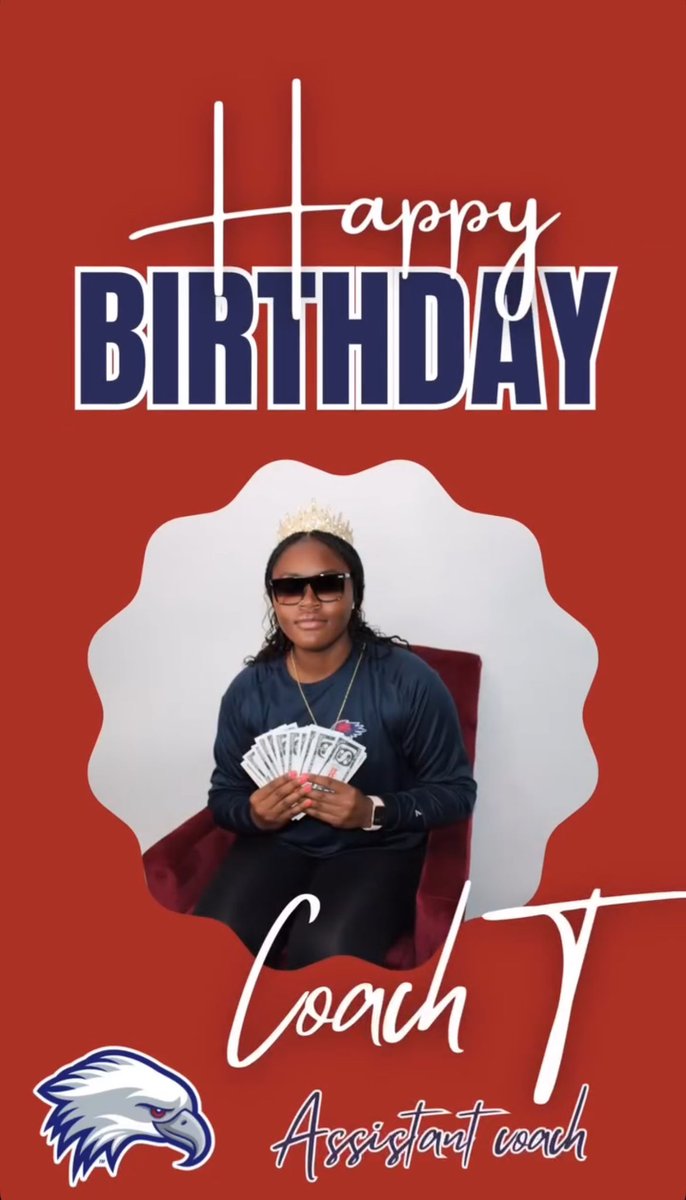 Happy birthday to our rockstar assistant coach - Coach Tyson! We appreciate you. Thanks for being apart of our program! #Dirtybirds #FlockEm
