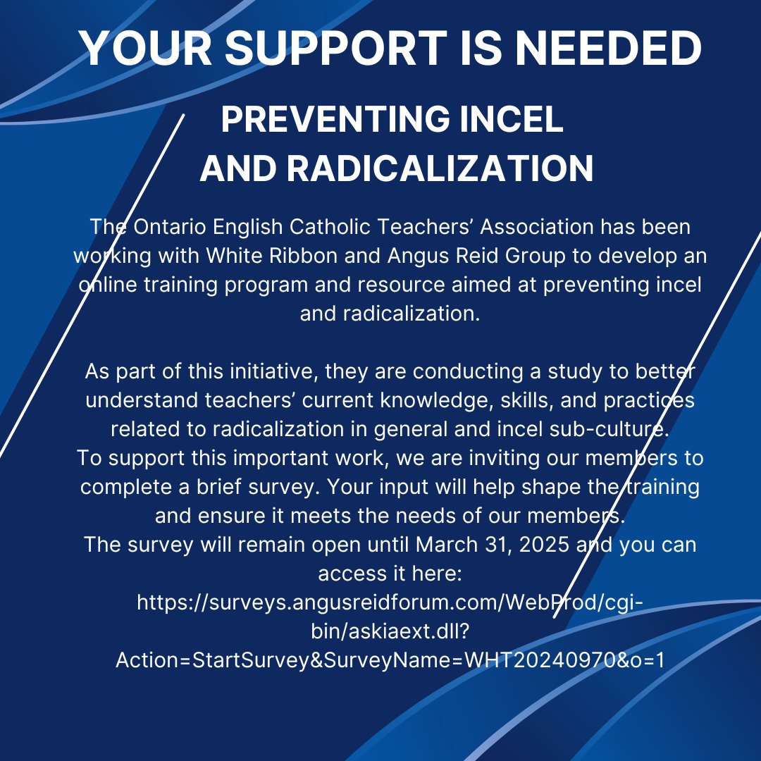 Thank you in advance for taking the time to read and complete this survey to prevent incel and radicalization: surveys.angusreidforum.com/WebProd/cgi-bi…