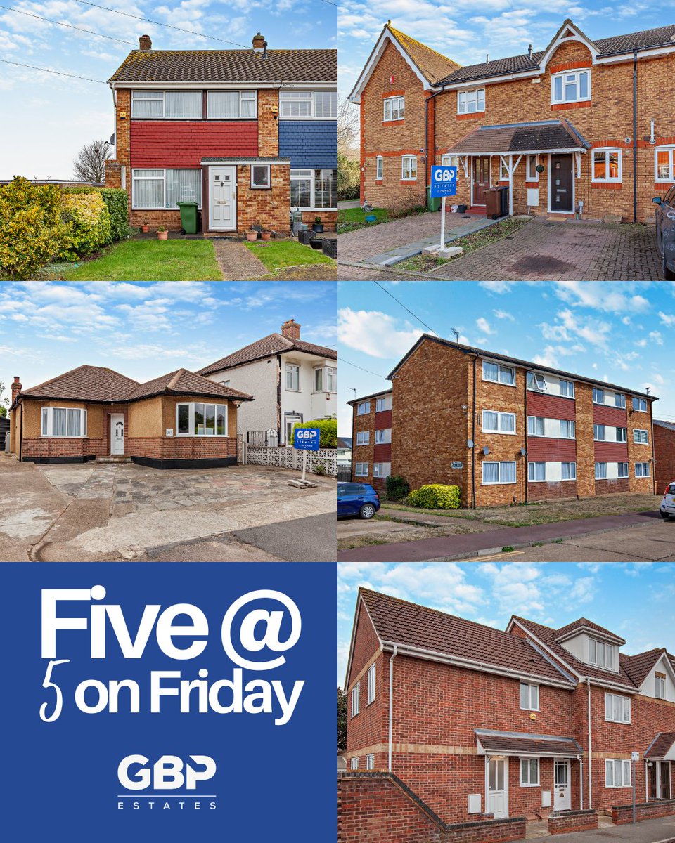 GBP 555 - Another 5 properties under offer, showing strong demand in the Romford &amp; Hornchurch property market!🏡
Thinking of selling? Now’s the time! Get in touch to find out how we can help you secure the best deal for your property.
📞 Call us today on 01708 504455!
#GBP555