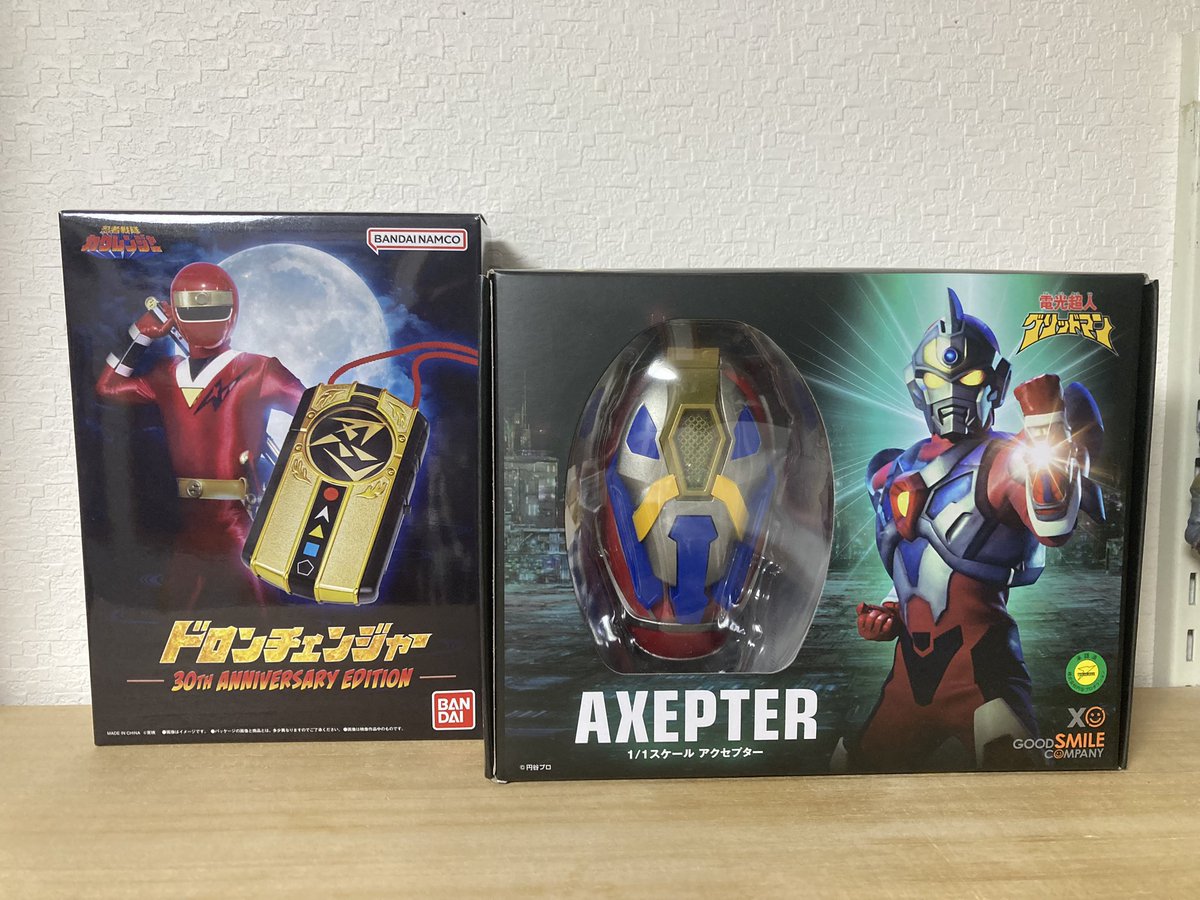 AXEPTER 1/1スケール グリッドマン アクセプター 電光超人グリッドマン