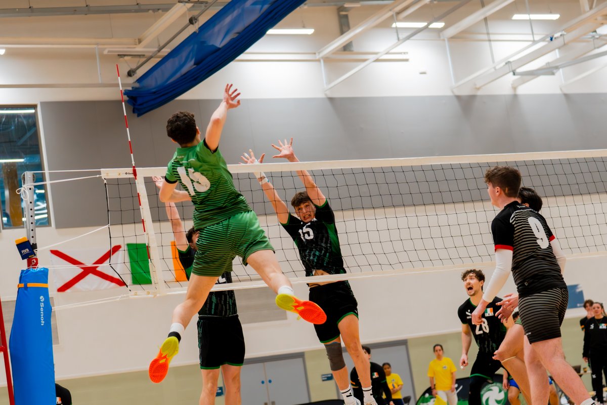 _SportNI's tweet photo. 🏐 @NIVolleyball claimed the St Patrick's Trophy with a 3-1 win across U18 Women, U20 Men, Senior Women &amp; Men teams.

Interim CEO Richard Archibald attended the event which was partially funded by our Sports Systems Investment. #PowerOfSport https://t.co/JFpCHhQ9Q6