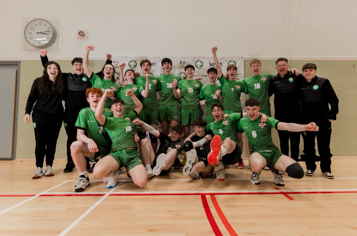 _SportNI's tweet photo. 🏐 @NIVolleyball claimed the St Patrick's Trophy with a 3-1 win across U18 Women, U20 Men, Senior Women &amp; Men teams.

Interim CEO Richard Archibald attended the event which was partially funded by our Sports Systems Investment. #PowerOfSport https://t.co/JFpCHhQ9Q6