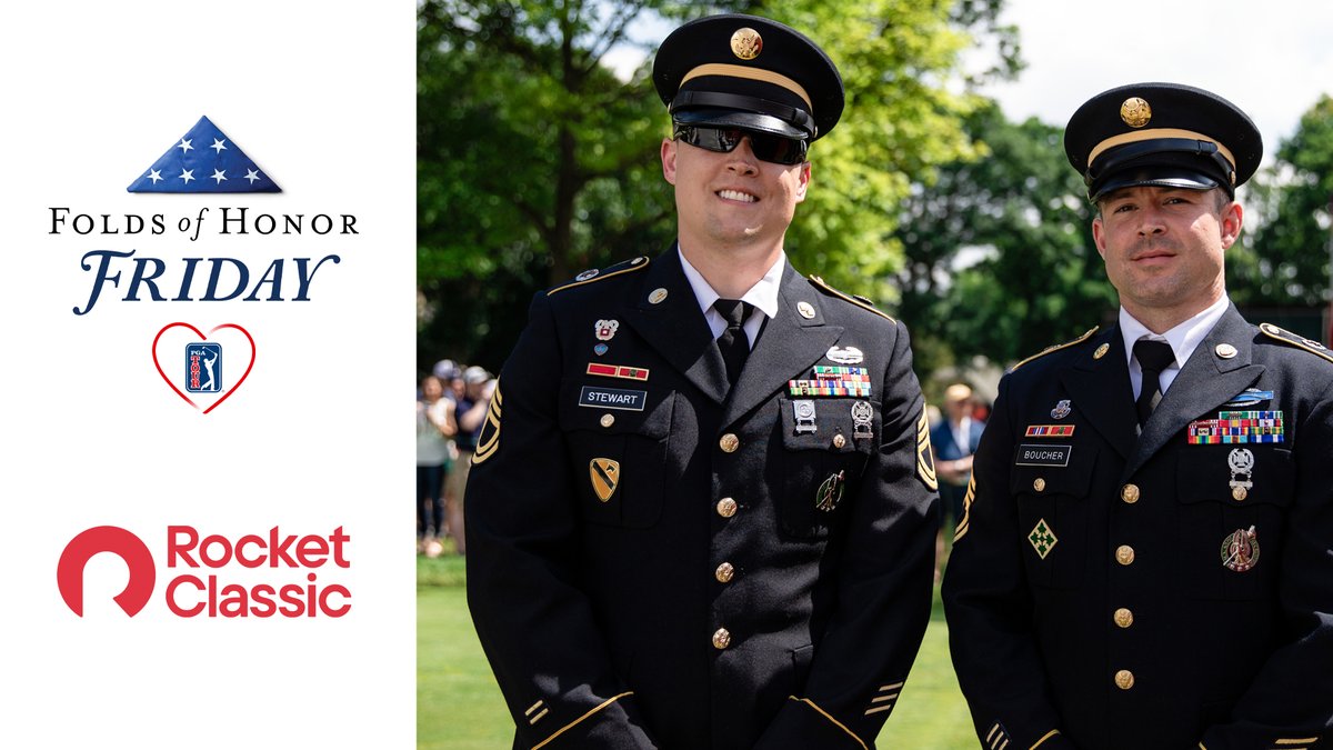 Rocket Classic (@rocketclassic) on Twitter photo .<a href="/FoldsofHonor/">Folds of Honor</a> Friday saluting service service and encouraging patriotism, offering complimentary tickets to military members and first responders will be a part of the 2025 Rocket Classic.
Read more at rocketclassic.com/post/rocket-cl… .<a href="/FoldsofHonor/">Folds of Honor</a> Friday saluting service service and encouraging patriotism, offering complimentary tickets to military members and first responders will be a part of the 2025 Rocket Classic.
Read more at rocketclassic.com/post/rocket-cl…