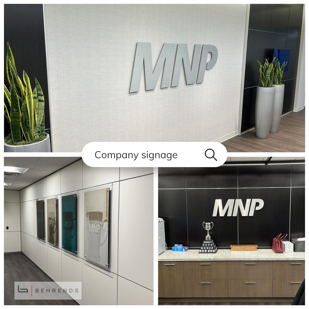 BehrendsGroup's tweet image. Your signage should impress your clients and customers.

#signage #officesignage #compnaySignage  #signs #behrends #behrendsgroup #receptionsign #lobbysign #entrancesign