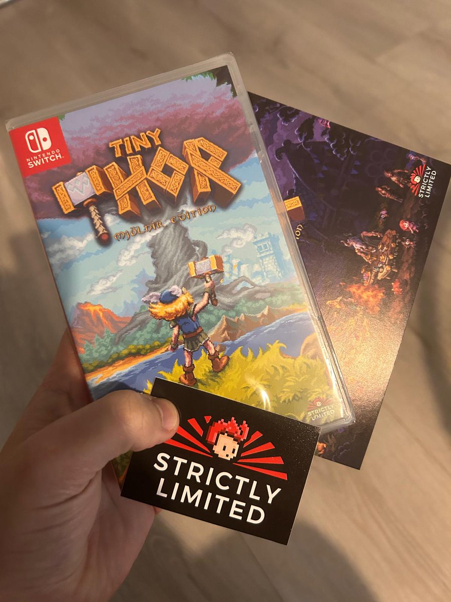 Ragnachollos's tweet photo. Nuevo gasto 😅😜 #tinythor @RealStrictlyLTD https://t.co/LdPUJ0uDKd
