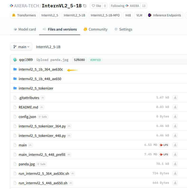qqc1989's tweet image. huggingface.co/AXERA-TECH/Int…
AX630C 支持了更大的 Image 分辨率 364，图片分析效果更好了 #M5StackLLM