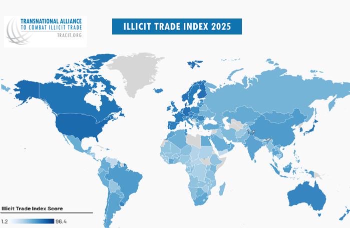 TRACIT’s 2025 Illicit Trade Index is now live! Find out where your country stands and explore the results with our interactive visualization tool. 

tracit.org/illicit-trade-…