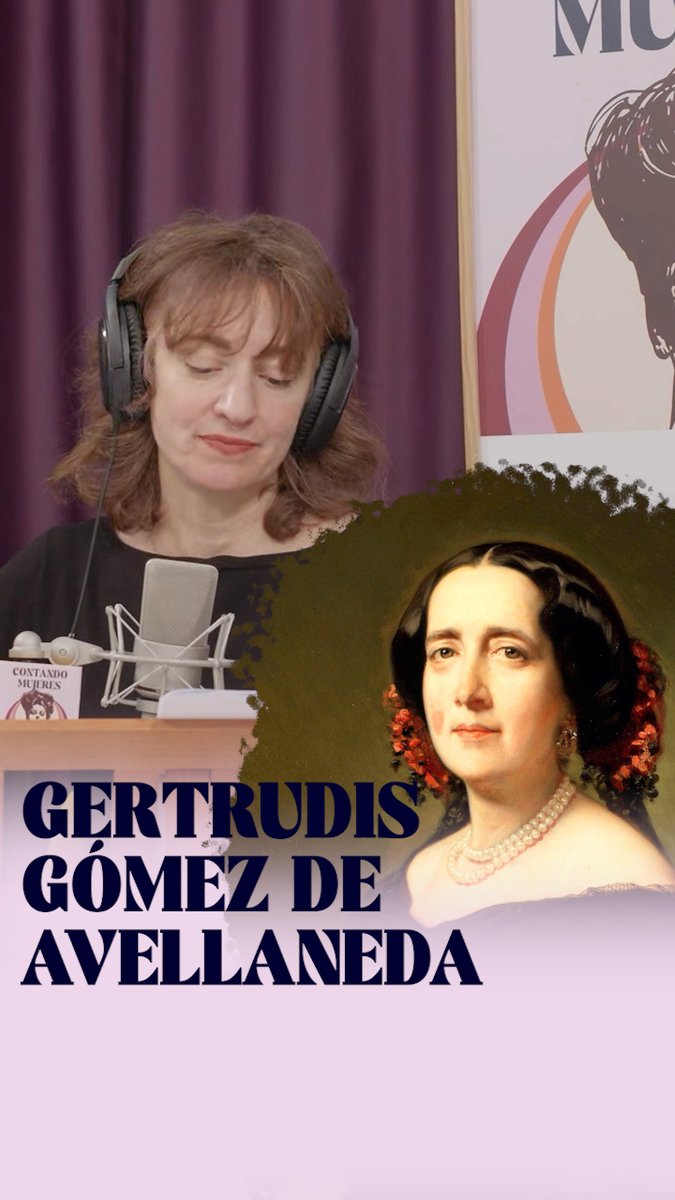 carnecrudaradio's tweet photo. Gertrudis Gómez de Avellaneda no solo es la autora de uno de los poemas más famosos de Cuba, también era una mujer independiente en el siglo XIX: gestionaba su propia obra literaria y prestaba dinero a la aristocracia.
Es la protagonista del último episodio de #CONTANDOMUJERES, el podcast que producimos desde La República: https://t.co/rGMeMMIQ3R