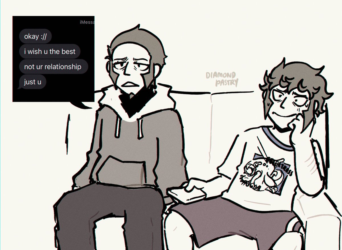 DiamondPastry's tweet photo. trainwreckshipping doodles for today to take a break from the feels .......

#submas https://t.co/4zbRm9o5pW