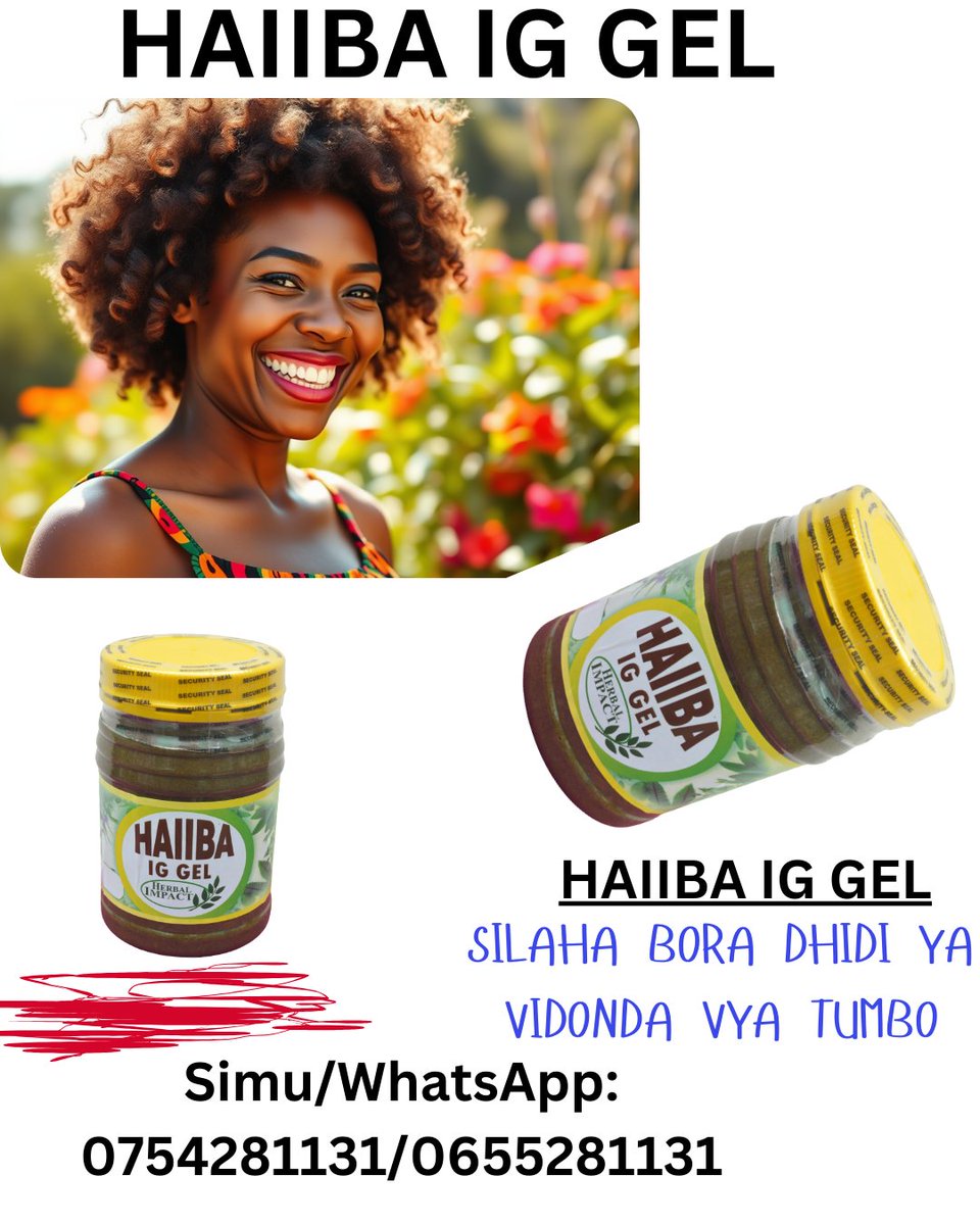 HAIIBA IG GEL

Tiba ya uhakika ya vidonda vya tumbo!

Simu/WhatsApp 0754281131/0655281131

AU Tutembelee Mosque Street, Kitumbini, Dar es Salaam (Mkabala na msikiti wa Sunni). Utaona bango limeandikwa HERBAL IMPACT

wellbizsolutions.org/blog/f/vidonda…

See translation