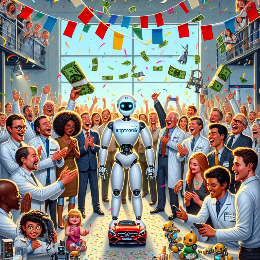 ProTnns's tweet image. 🌟 Exciting News: ARK Invest backs Apptronik with a $403M Series A, fueling the future of AI-powered robots! 🤖 Major players like Mercedes-Benz & Google are onboard. #AIRevolution #FutureOfRobots
Are we ready for a robot invasion or just a friendly takeover? 🍿