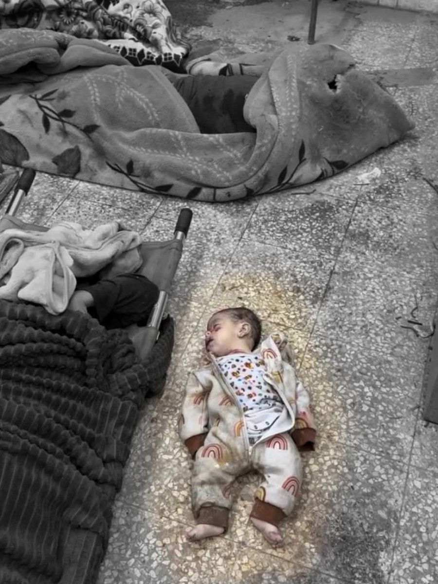 As Israel’s aerial bombardments resume, more horrific photos of fatalities, mostly children, in Gaza. 

The ongoing bombardment has resulted in at least 400 fatalities, with over 500 others injured.

#16thOctoberGroup 
#GazaGenocide 
#IsraeliCrimes 
#GazaUnderAttack