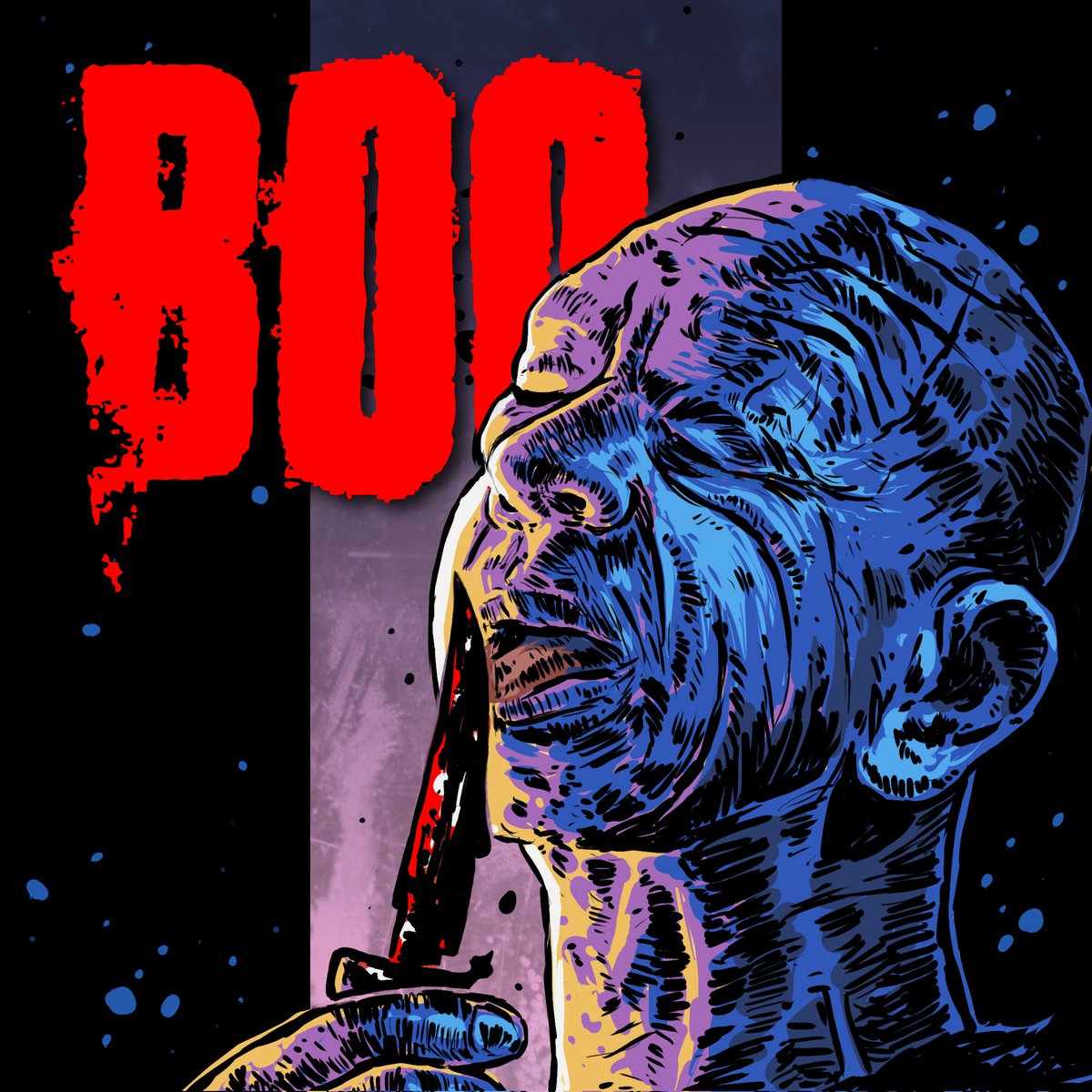 Hope you're not eating lunch
📽 BASKIN (2015)
🎲 DEMONIC
🎲 ONE WORD TITLE
🎨 #davidbaldwinart 
#RandomHorror9 #RNGHPN9 #randomnumbergeneratorhorrorpodcastno9 #baskin