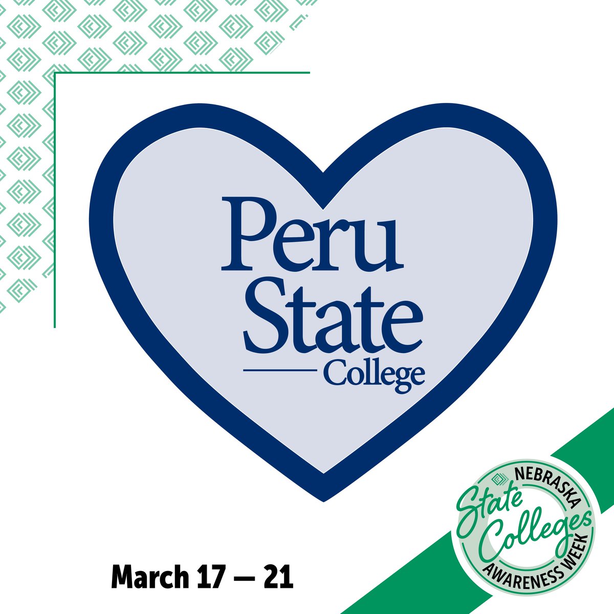 As part of Nebraska State College Awareness Week, we focus on the FIRST higher education institution in Nebraska - <a href="/PeruState/">Peru State College</a> 
#NEStateCollegeAwarenessWeek
