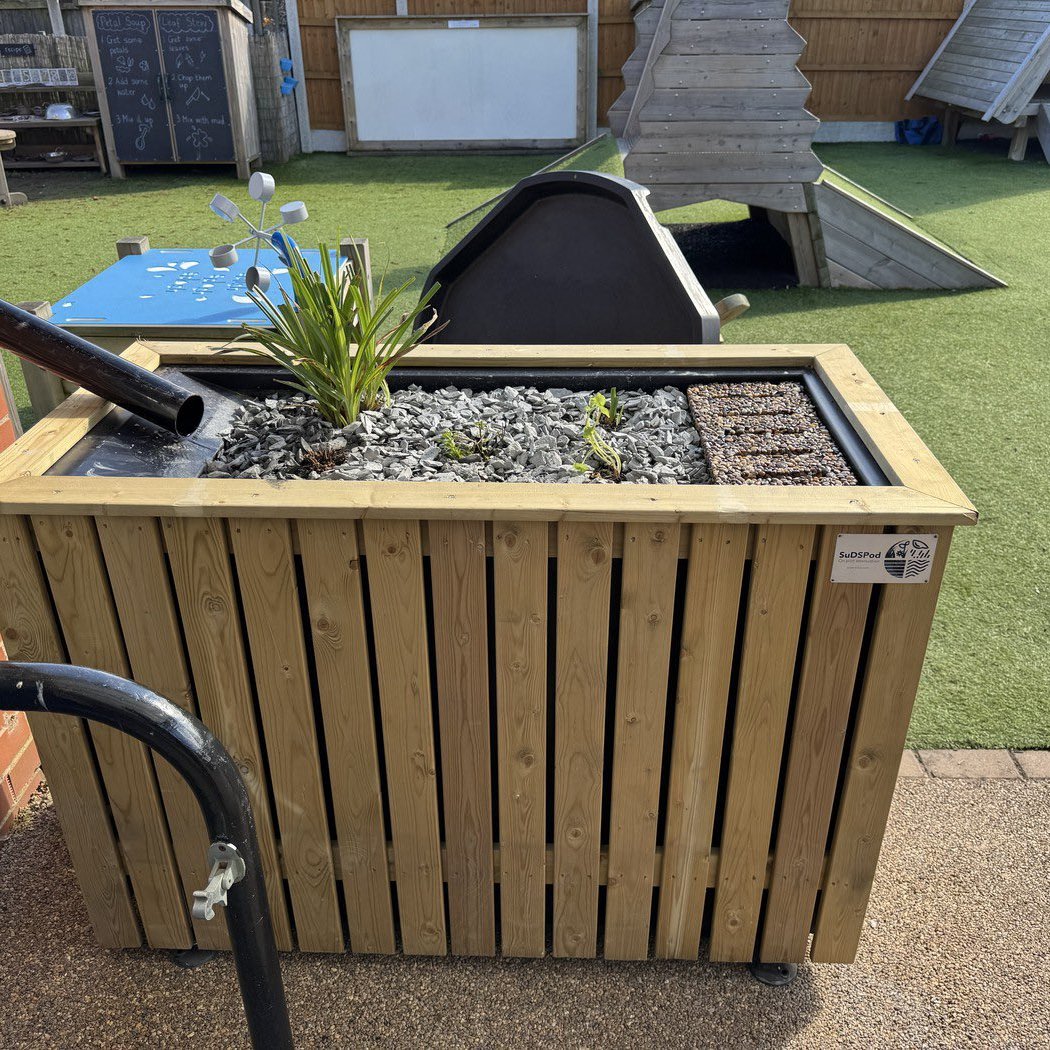 Pontefract Academies Trust (@pontefractat) on Twitter photo Five Suds planters have been installed at <a href="/PATLarksHill/">Larks Hill J&I School</a>, courtesy of <a href="/YorkshireWater/">Yorkshire Water 💧</a>. The planters catch rainwater, reducing the burden on transitional drainage systems and to help prevent flooding 💧 Five Suds planters have been installed at <a href="/PATLarksHill/">Larks Hill J&I School</a>, courtesy of <a href="/YorkshireWater/">Yorkshire Water 💧</a>. The planters catch rainwater, reducing the burden on transitional drainage systems and to help prevent flooding 💧