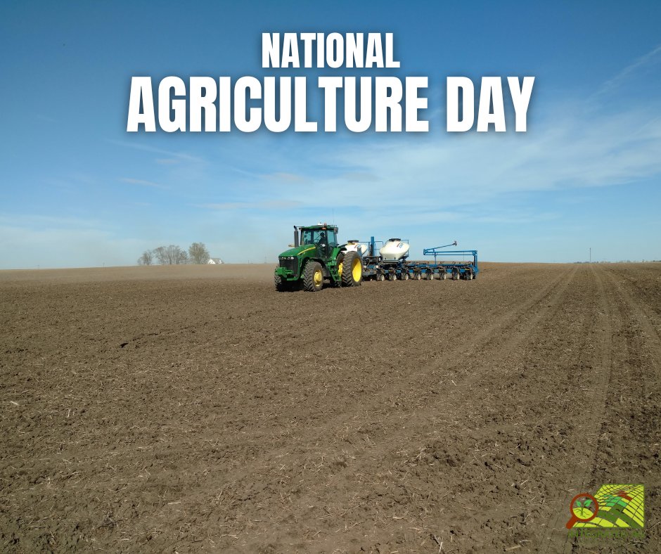 IntegratedAg's tweet image. Happy #NationalAgricultureDay! Today, we celebrate the hard work and dedication of farmers, ranchers, and everyone in the agriculture industry. Thank you for all you do!