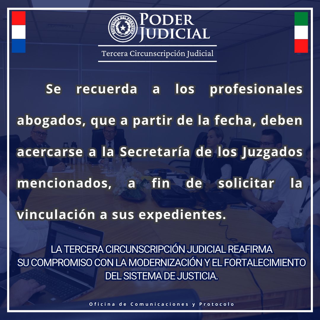 PODER JUDICIAL - ITAPÚA (@itapuapj) on Twitter photo 