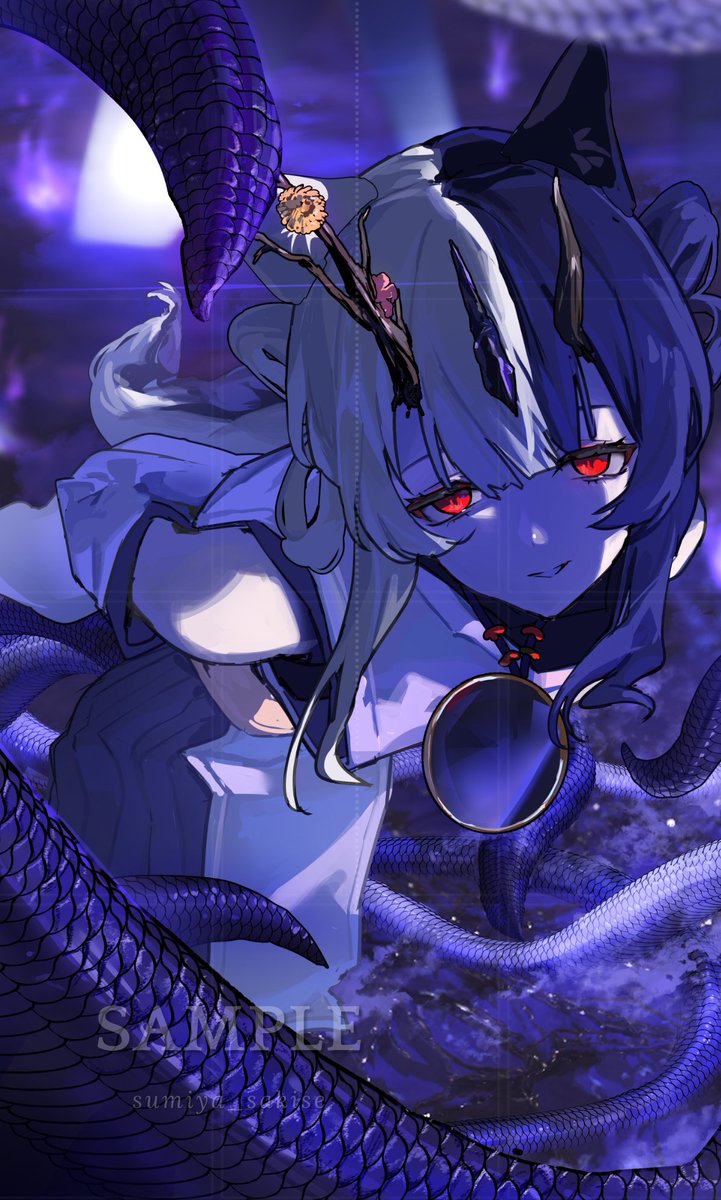 「【イラスト依頼募集中】ダークファンタジーなイラスト描きますSKIMA➤   ➤ 」|澄夜 咲星のイラスト