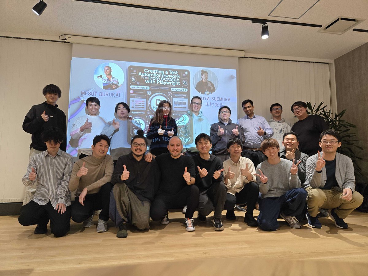 We have had an amazing bilingual Playwright workshop experience. Thanks <a href="/tsueeemura/">tsuemura</a> <a href="/dak_KAWA/">dak(Daichi Kawakami)</a> <a href="/DurukalMesut/">Mesut Durukal メスット</a> <a href="/AutifyJapan/">AutifyJapan</a>