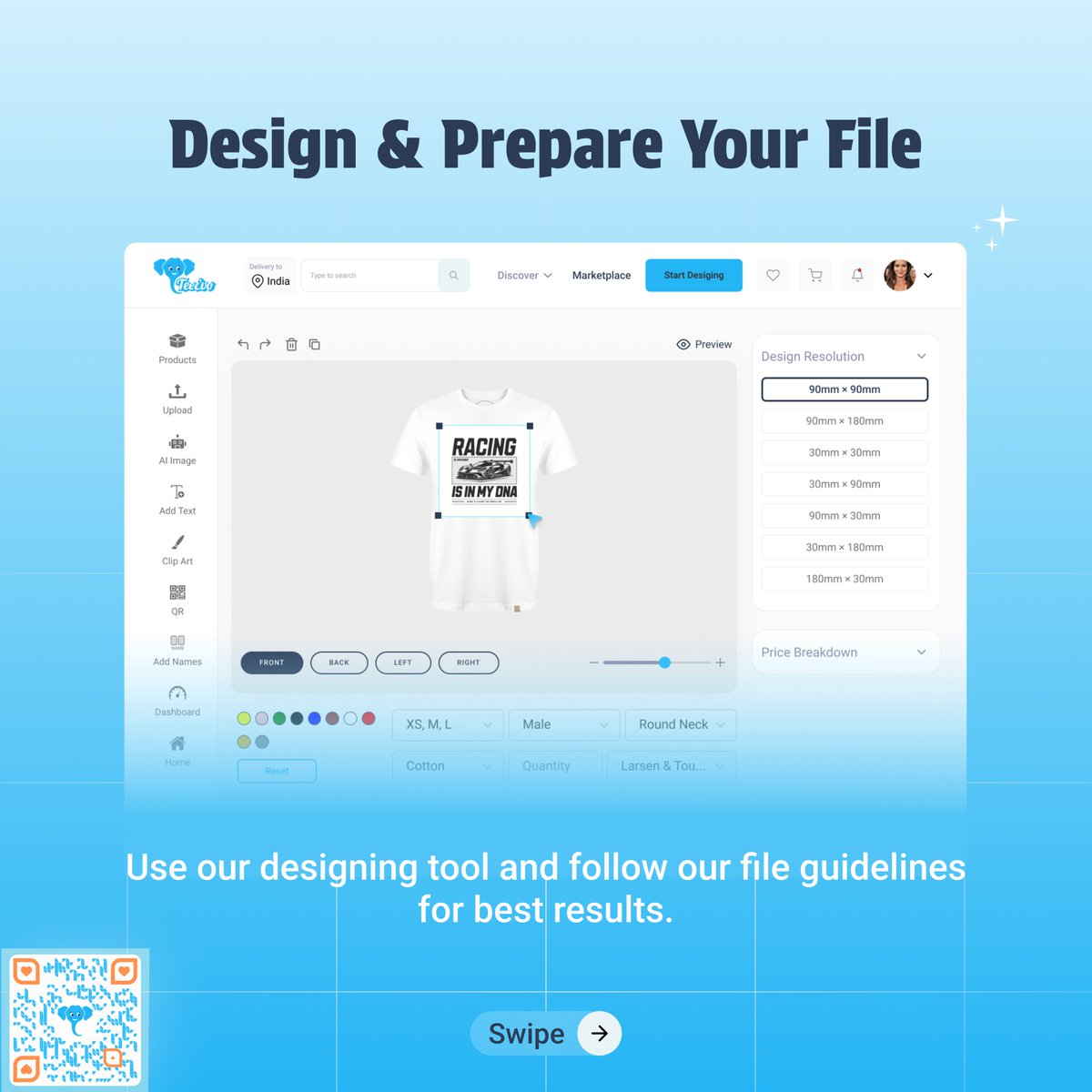 TeeEvo_com's tweet image. Ready to turn your design skills into a profitable business? Our quickstart guide will show you how to design, upload, price, and sell your t-shirts on TeeEvo. Sign up for our pre-launch and get ready to launch your design empire!#DesignAndEarn #SellYourDesigns #Onlin #PreLaunch