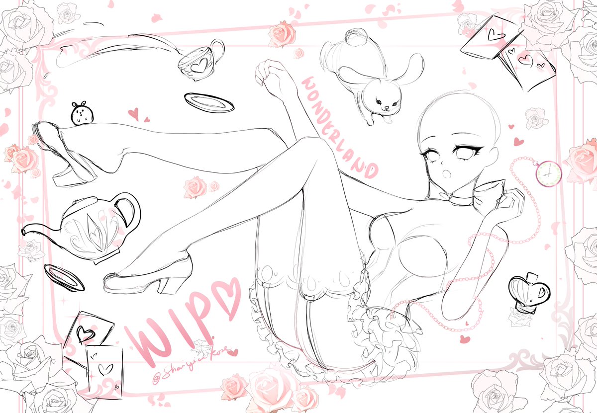 Shai🐚🌹Customizable Model on the works tweet media