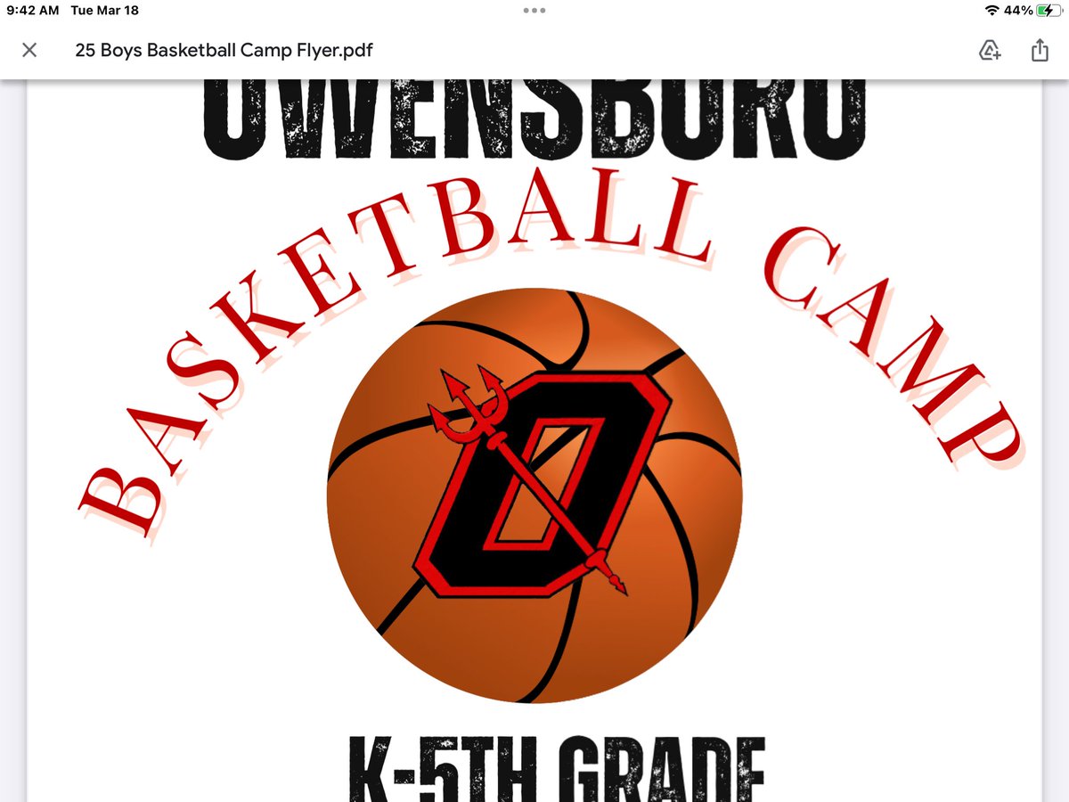 OHS Boys Basketball Camp