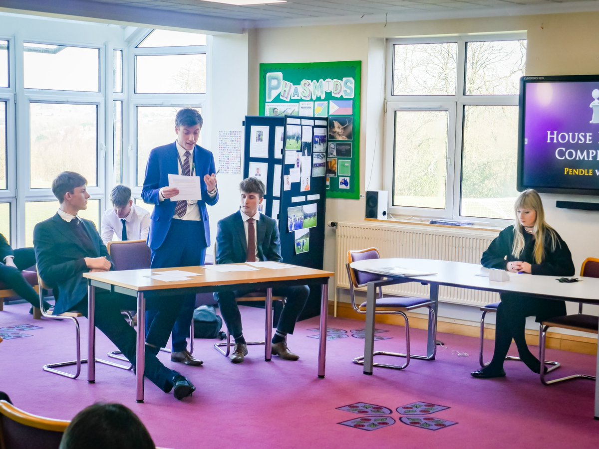 This afternoon has seen the second round of our House #Debating Competition in the LRC, where Bowland defeated Pendle after an impassioned debate. They now look forward to taking on Calder, who beat Longridge yesterday. Good luck to those taking part in the final!